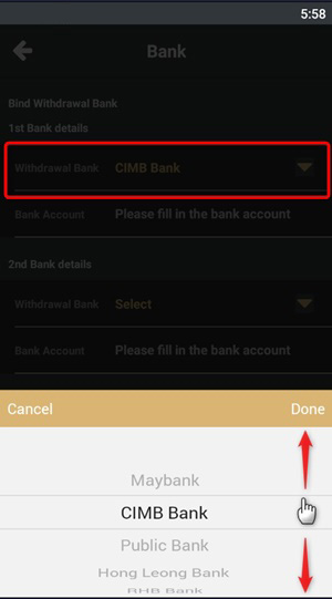 9KING Guideline How To Activate Bank Account in 9KING 3
