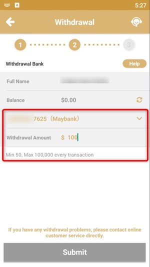 Simple Steps to Withdraw 9KING Money-3